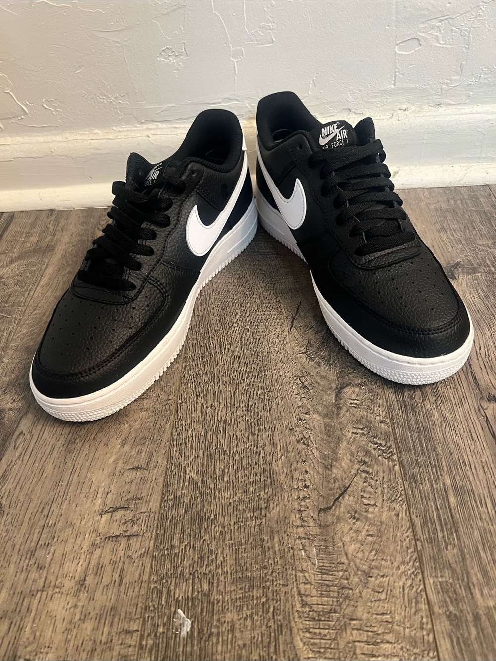 Nike Air Force 1 Low Men's Sneakers - Black & White